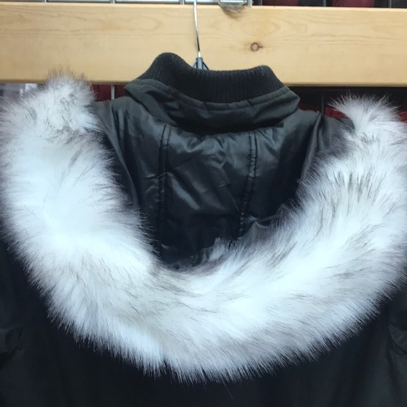 NWT,HFX women’s Hooded Parka Jacket,grey XS - Picture 9 of 16